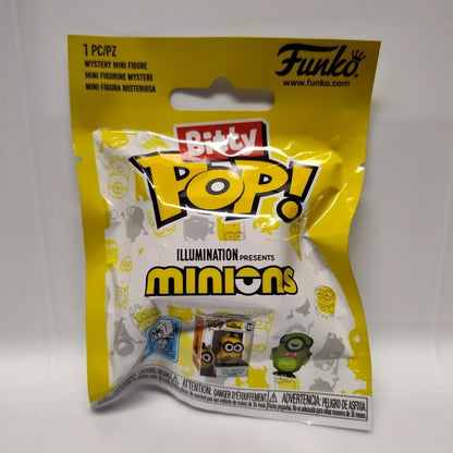 Funko Pop Figure Mystery Bitty Minions MiNi Figure Blind box 0.9 inch Figurine Collectible Limited Edition Children's Toy Gift