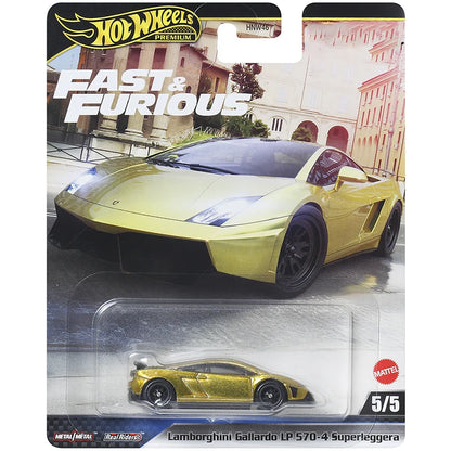 Latest Hot Wheels 2025 Fast & Furious Premium M Case Toyota Porsche Lamborghini 1:64 Die-Cast Vehicle Model Cars Factory Sealed