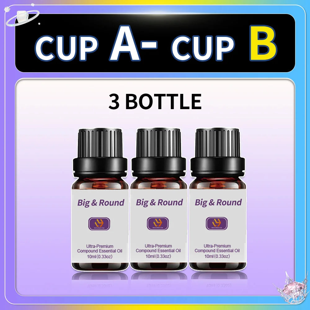 Pure Natural Breast Growth Oil Nourishing Massage Oil Enhanced Volume Shape