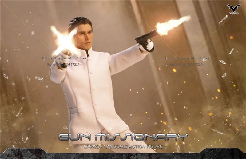 Limited BROTOYS LR002 1/12 Scale 6 inch Judgment of The Doom Gun Fighting Missionary Anime Action Figure Toy Gift Model Collect