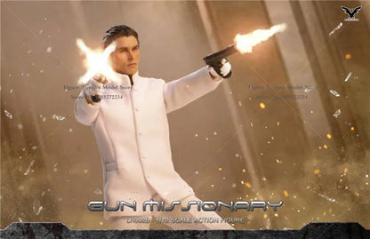 Limited BROTOYS LR002 1/12 Scale 6 inch Judgment of The Doom Gun Fighting Missionary Anime Action Figure Toy Gift Model Collect