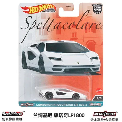 Original Hot Wheels Car Culture Race Day Kid Toy for Boy Premium Vehicle 1/64 Diecast Benz 500 Ford Capri Porsche 935 Collection