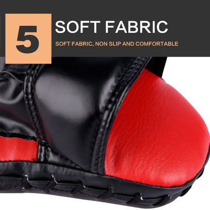 1pc Boxing Hand Target Martial Thai Kick Sanda Training Thickened Karate Training Mitt Focus Punch Pads Five-finger Hand Target