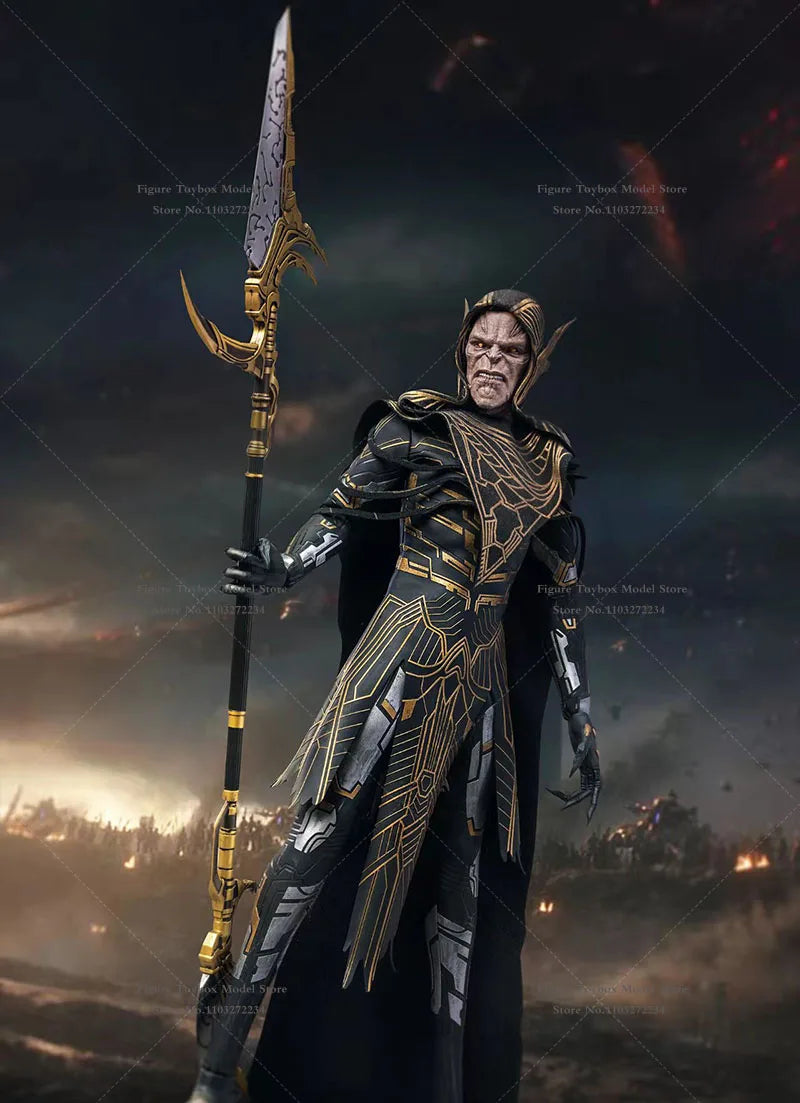 TOYS BATTALION TB005 1/6 Scale Corvus Glaive Marvel Villain Action Figure Raven Blade Delicate 12" Full Set Soldier Model