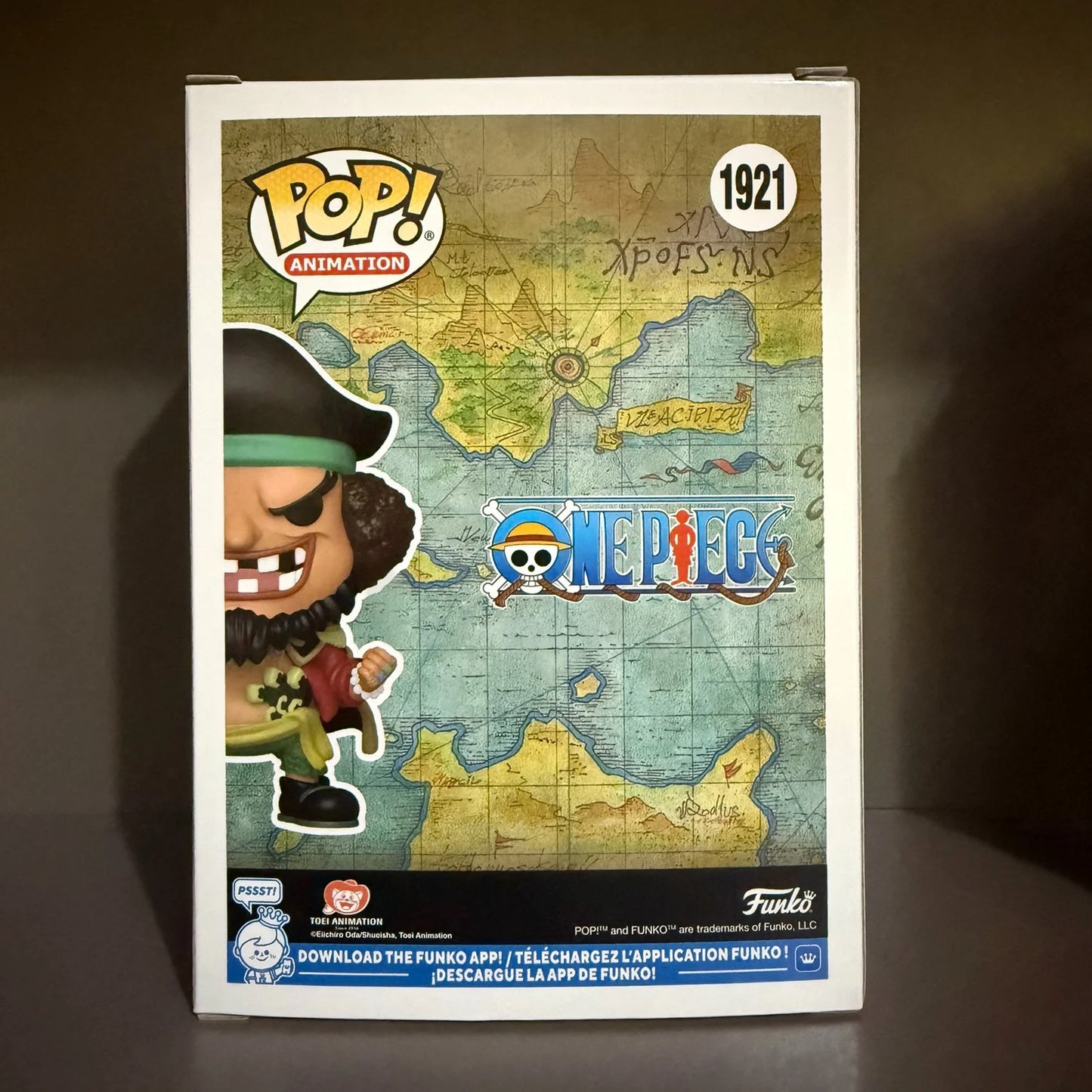 One Piece Anime Figure Marshall D Teach 1921 Vinyl Figures Funko Pop 5.05 inch Figurine Collectible Limited Edition Model Toy