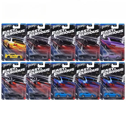 Original Hot Wheels Car Fast & Furious Toys for Boy 1/64 Diecast Vehicle Nissan 350Z Porsche 911 GT3 RS Chevy Impala Tomaso Gift