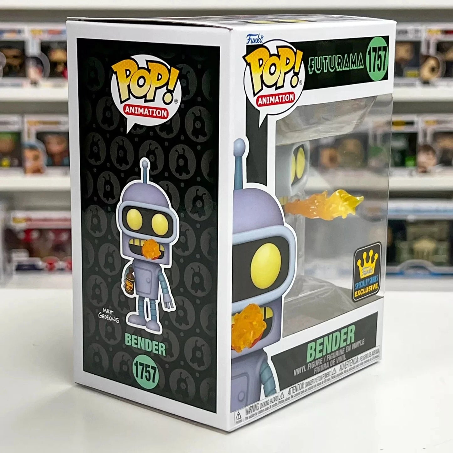 Futurama Figure Bender Burping #1757 Funko Pop 4.55in Vinyl Figure Collectible Limited Edition Model Toy Children's Toys Gift