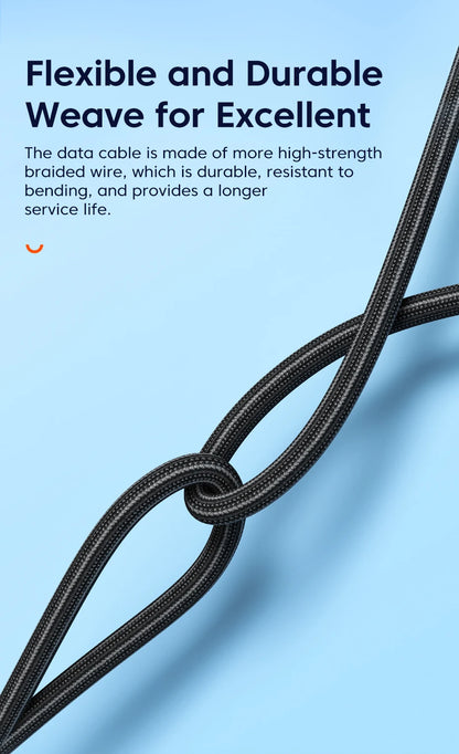 Toocki 6A USB C Cable 90 Degree For OPPO 100W Fast Charging Cord For Honor Huawei Oneplus Realme Charger Data Wire