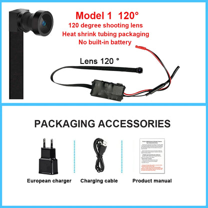 4K DIY wireless WiFi 2.0MP camera supports remote real-time broadcast via smartphone app. 1080P image quality 3 models available