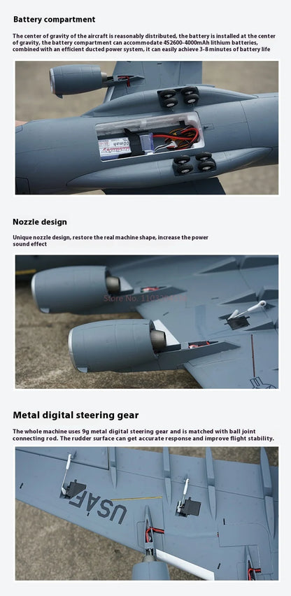Xfly 40mm C17 Transport Aircraft Four Engine Jet Ducted Model Aircraft Rc Plane Electric Model Aircraft Assembly Fixed Wing