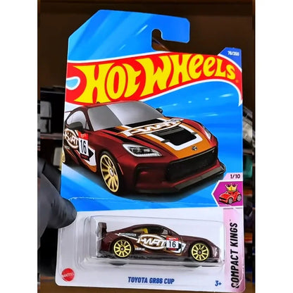 2025J Original Hot Wheels Car 1/64 Diecast Mercedes AMG Porsche Toyota GR86 Nissan Leaf Nismo Ferrari SF90 Stradale Toy for Boy