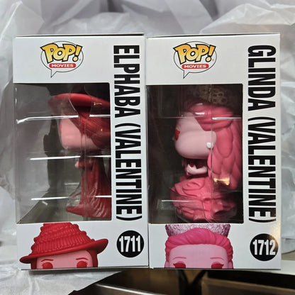 Funko Pop Wicked Figure Elphaba Glinda Valentine #1711 1712 4.65 inches tall Figures Collectible Limited Edition Model Toy Gift