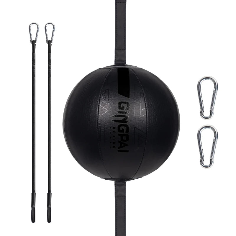 High Quality Fight Boxing Training Punching Bag Fitness Muay Thai Reaction Speed Ball Pear Inflatable Boxing Bag Equipment