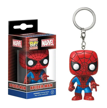 NEW FUNKO POP MARVELs Spider-Man Spider-GWEN GREEN GOBLIN ZOMBIE HUNTER SPIDEY Peter Parker Mysterio Keychain Vinyl Figure Toys