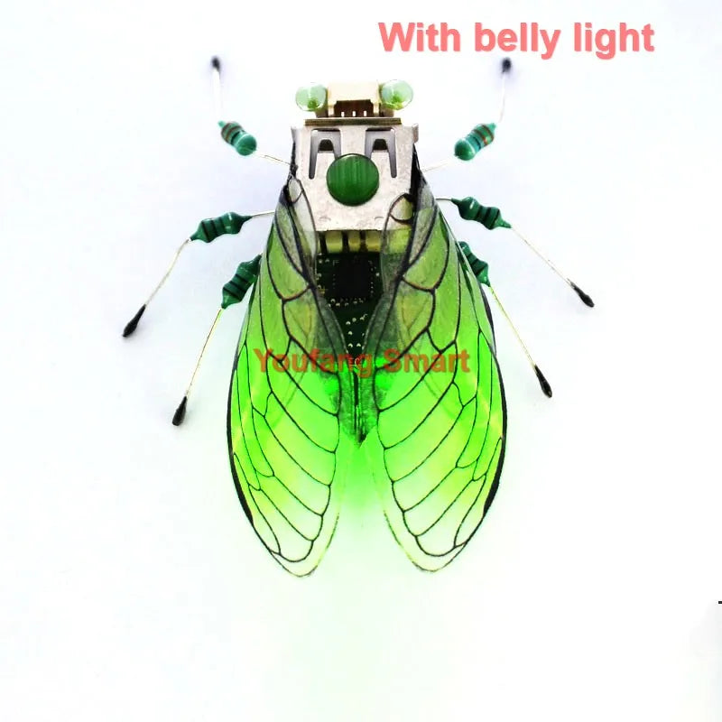 STEAM DIY Robotic Insects Science Invention Electronic Animal for School Competition Non-soldered DIY Kit Stem Toys Robot Animal