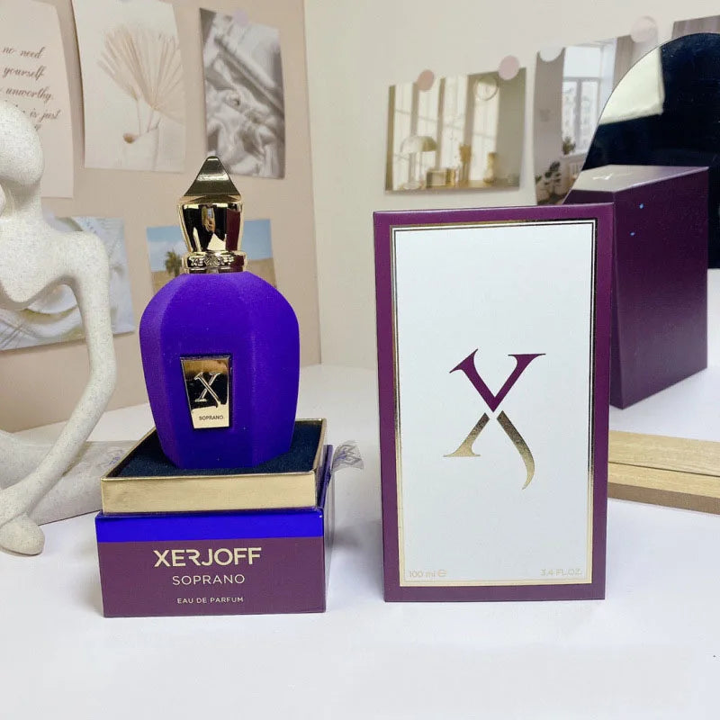 2025 New 100ML Designer Glass Bottle Soprano Women Men Spray Edp Body Mist 3.4 Fl.oz Long Lasting Time Scent