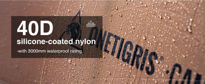 OneTigris Coco Nest Solo Dome Tent with Stove Jack 3000mm Waterproof Camping Hot Tent with Mesh Inner for Bushcraft Glamping