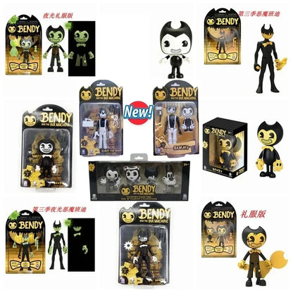 New 11 Styles FUNKO Gold Bendi and the Ink Machine #279 Ax Vinyl Action Figure Dolls Collection Models Toys for decoration Gifts