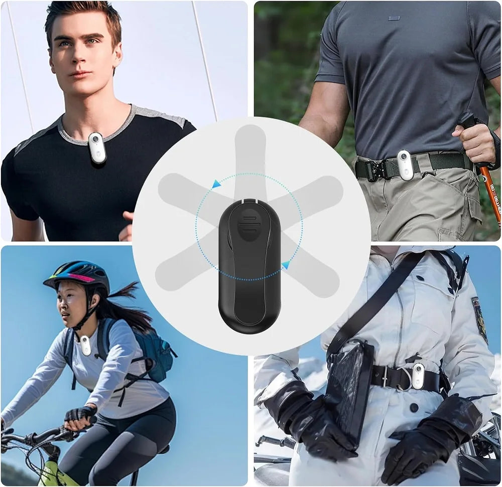 Magnetic POV 4K Ultra Mini Action Cam Wireless WiFi Wearable Camera YouTube Influencers Pocket Vlog Recorder HD  Travel Bodycam