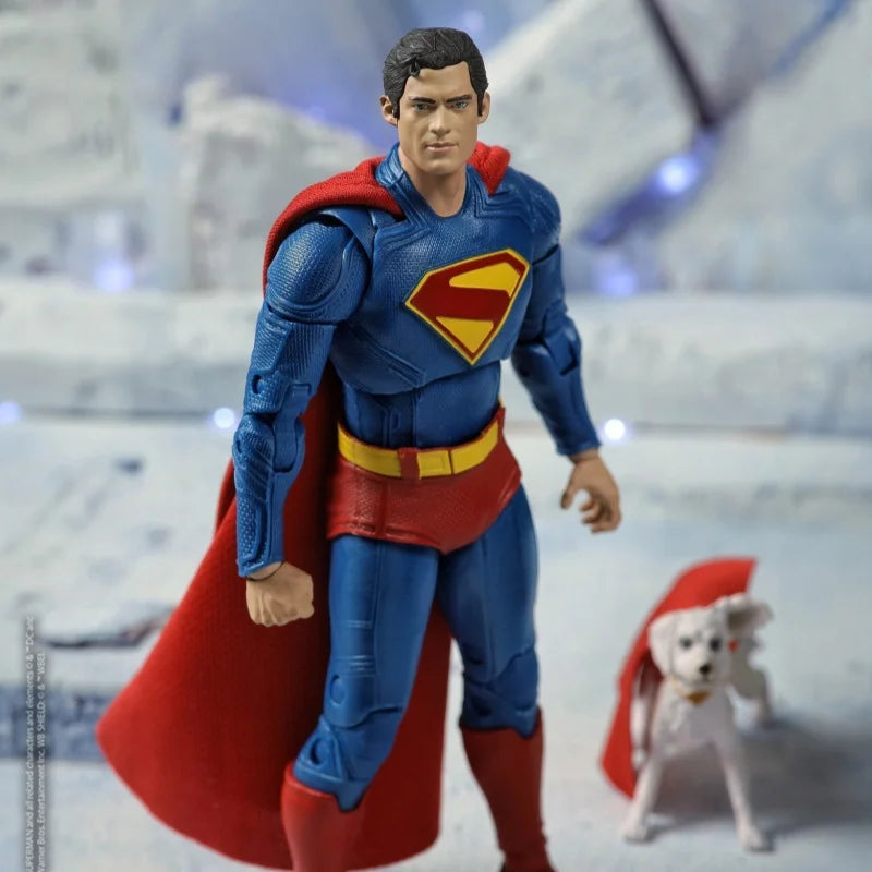 In Stock DC 2025 Superman Movie Edition Action Figure Articulated Collectible Premium Model Ornament Gift for Fans Hot Sale