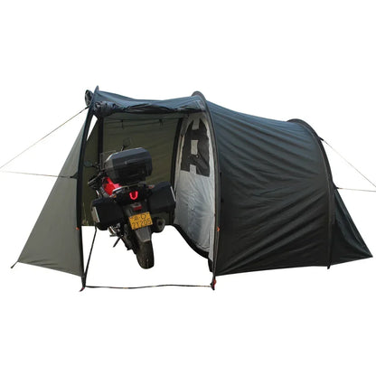 XDS2025 Newest Model, Windproof And Rainproof Portable Covered Turbo Tent Camping Motorcycle Tent