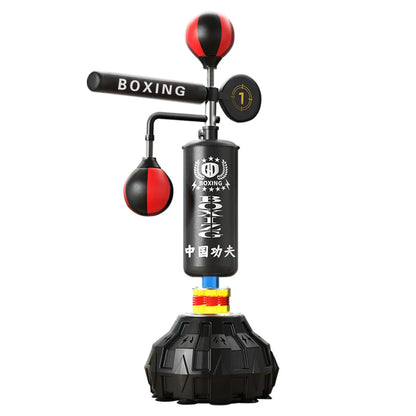 Adult Vertical Sandbag Reaction Target PU Material Punching Bags Rotating Dodge Training Equipment for Boxing and Martial Arts