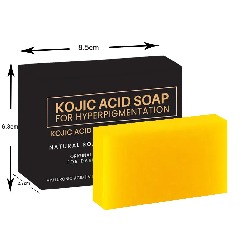 100g Kojic Acid Soap Glutathione Hand Soap Papaya Bath Soap Face Cleanser Makeup Remover