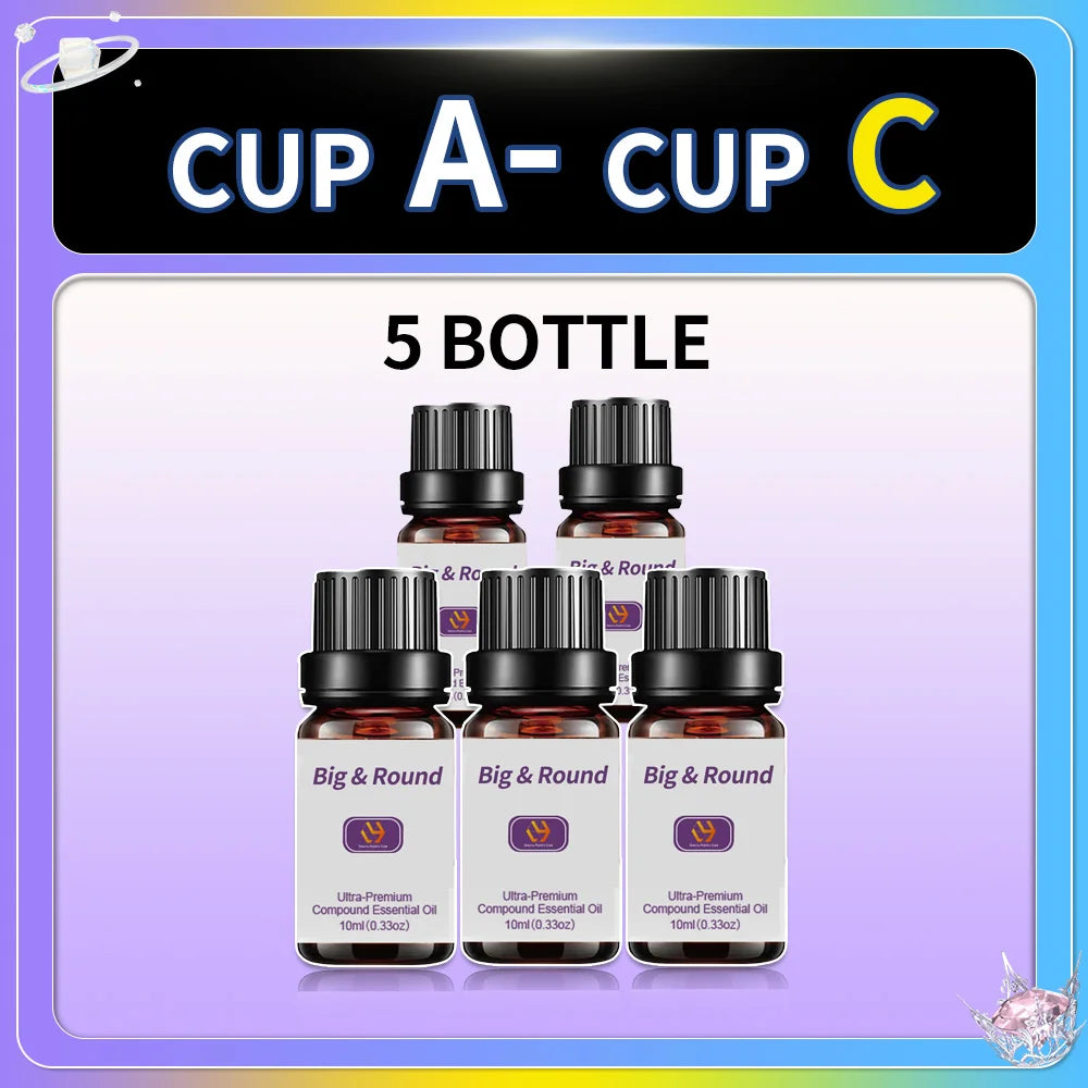 Pure Natural Breast Growth Oil Nourishing Massage Oil Enhanced Volume Shape