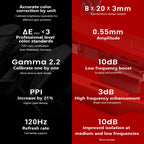 Original XREAL Air 2 Smart AR Glasses with Micro OLED Screen 120Hz 1080P 130 Inch Space Giant Screen Ultra Giant Screen Glass