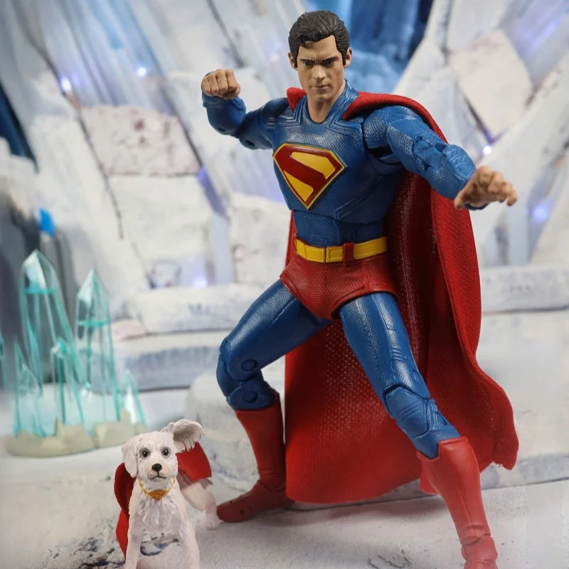 In Stock DC 2025 Superman Movie Edition Action Figure Articulated Collectible Premium Model Ornament Gift for Fans Hot Sale