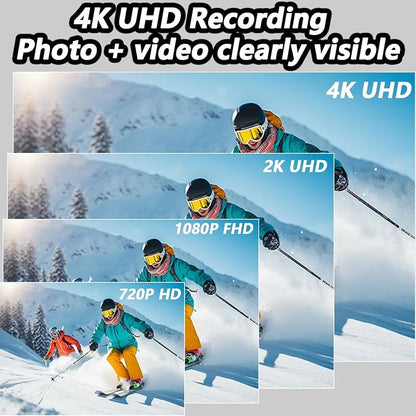 Mini Body Camera Small Body Camera 360° Rotatable Clip & Magnetic Lanyard Easy to use for Recording Life Traveling and Pet Walks