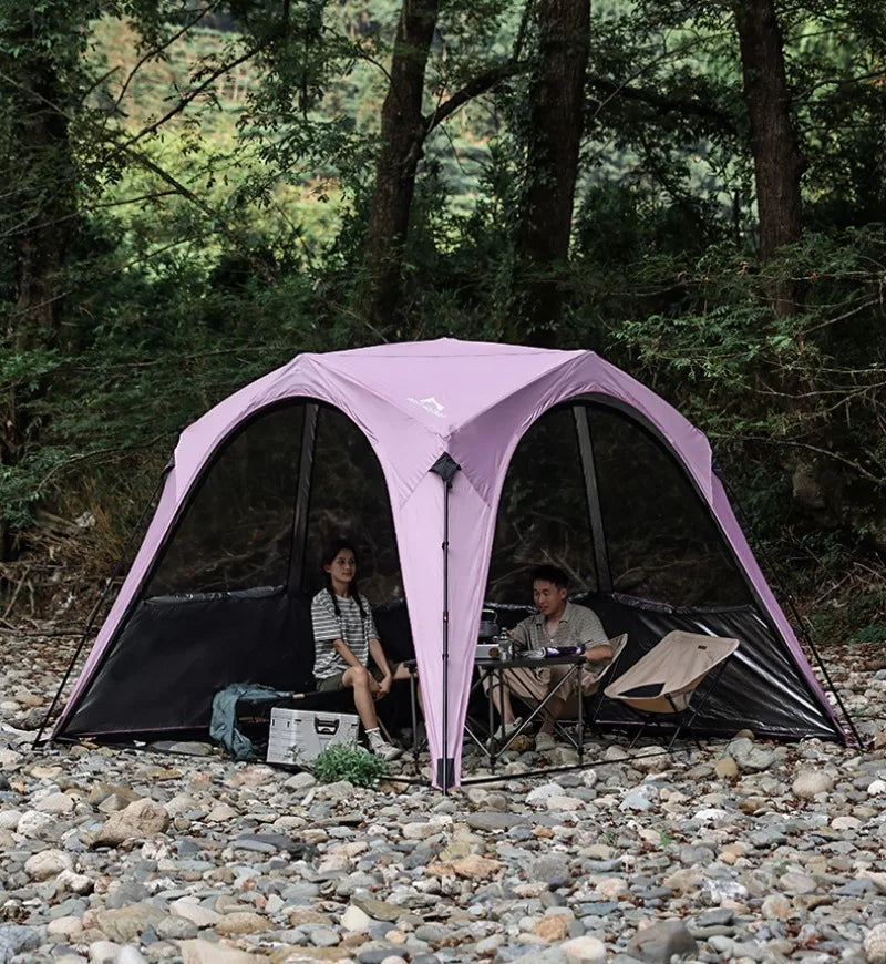 Relaxing Rainproof Sun Shelter Large Space Sun Protection Quick Automatic Opening Tents Multifunctional Camping Supplies