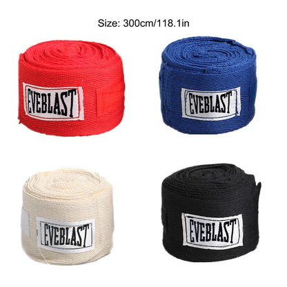 Cotton Boxing Bandages  Soft & Elastic Hand Wraps for Sanda, Muay Thai, Karate - Protects Fists Wrists & Enhances Fitness