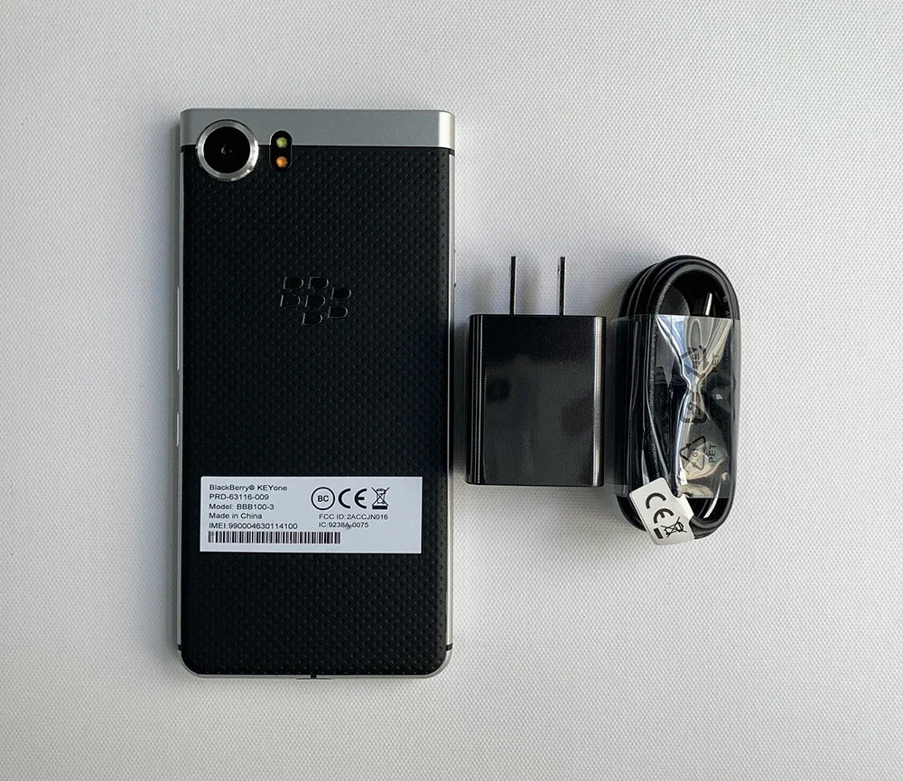 Original BlackBerry KeyOne 4G LTE Mobile Phone 4.5'' 3GB+32GB 4GB+64GB 12MP+8MP QWERTY Keyboard Octa-Core Android SmartPhone