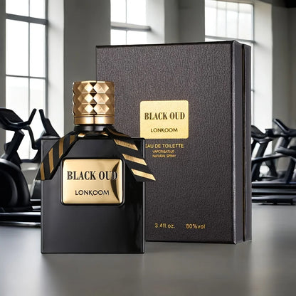 100ml Black Oud Perfume Men's Eau De Toilette Luxury Mysterious Oud Woody Long-Lasting  Parfum Fragrance Cologne