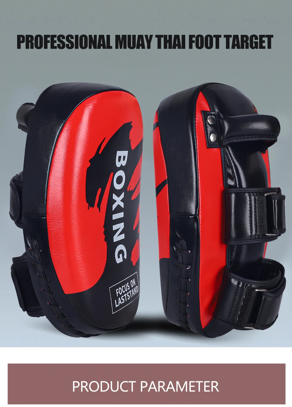 1PCS PU Leather Boxing Target Hand Foot Kicking Pad Bag for Muay Thai Taekwondo MMA Martial Arts Training Fitness Equipment