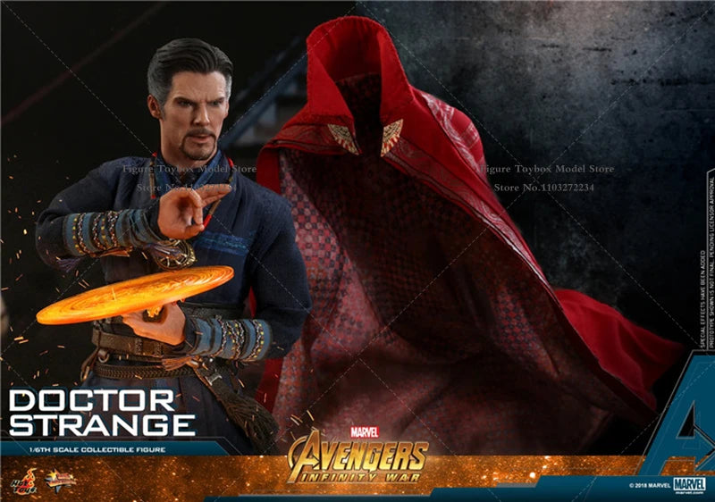 HOTTOYS HT 1/6 MMS484 Collectible Doctor Strange Action Figure Avengers：Infinity War Series Marvel Super Hero 12" Full Set Doll