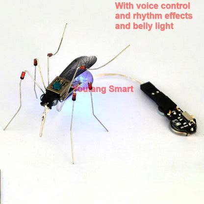 STEAM DIY Robotic Insects Science Invention Electronic Animal for School Competition Non-soldered DIY Kit Stem Toys Robot Animal