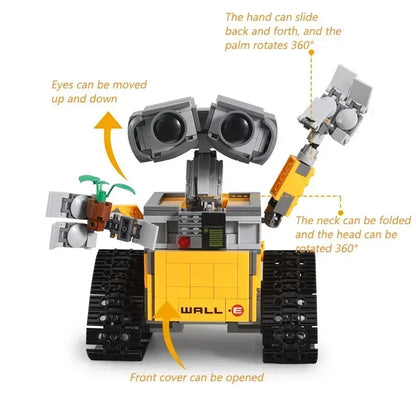 Building Blocks 2024 Brand New 687 Pieces Electric Hi-Tech APP RC Robot Motor Power Function Building Blocks Children's Toy Gift