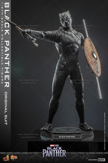 HOTTOYS HT MMS671 1/6 Scale Black Panther Movable Action Figure Marvel Immortal Legend Super Hero 12" Full Set Soldier Model