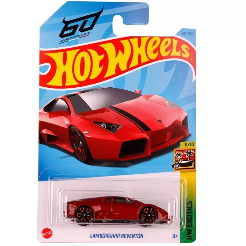 Original Hot Wheels Car Lamborghini Reventon Children Toys for Boys Voiture Miniature 1/64 Diecast Carro Go Anniversarid Edition