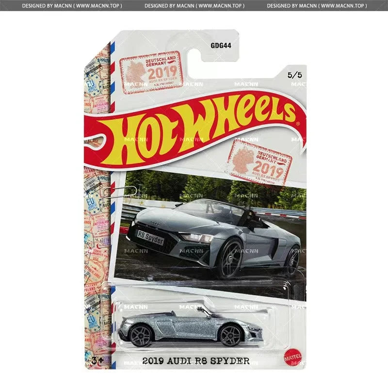 Hot Wheels Collect Toys Cars for Kids CGDG44 Supercar Set R8 Easy Model Hotwheels Kids Gifts Birthday Surprise Box Diecast 1/64