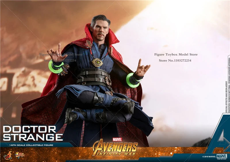 HOTTOYS HT 1/6 MMS484 Collectible Doctor Strange Action Figure Avengers：Infinity War Series Marvel Super Hero 12" Full Set Doll