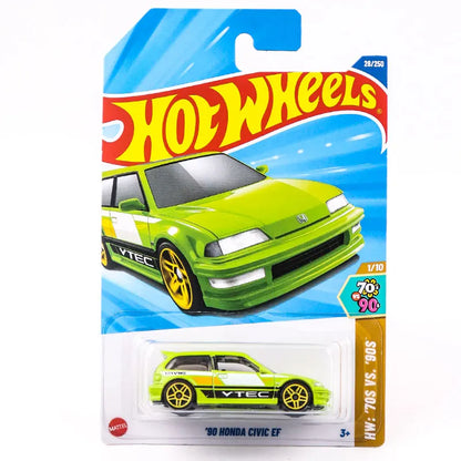 2025K Original Hot Wheels Car Boys Toys 1/64 Diecast Vehicle Batmobile Honda Civic Alfa Romeo Ferrari F40 Audi Ford Mustang Gift