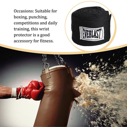 Cotton Boxing Bandages  Soft & Elastic Hand Wraps for Sanda, Muay Thai, Karate - Protects Fists Wrists & Enhances Fitness
