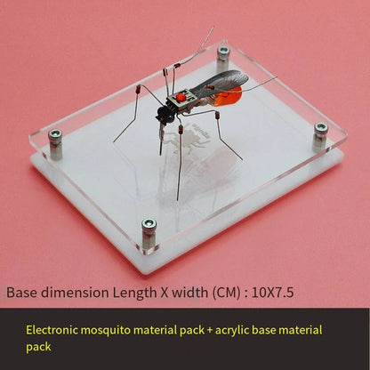 STEAM DIY Robotic Insects Science Invention Electronic Animal for School Competition Non-soldered DIY Kit Stem Toys Robot Animal