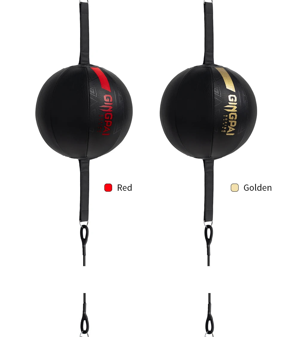 High Quality Fight Boxing Training Punching Bag Fitness Muay Thai Reaction Speed Ball Pear Inflatable Boxing Bag Equipment