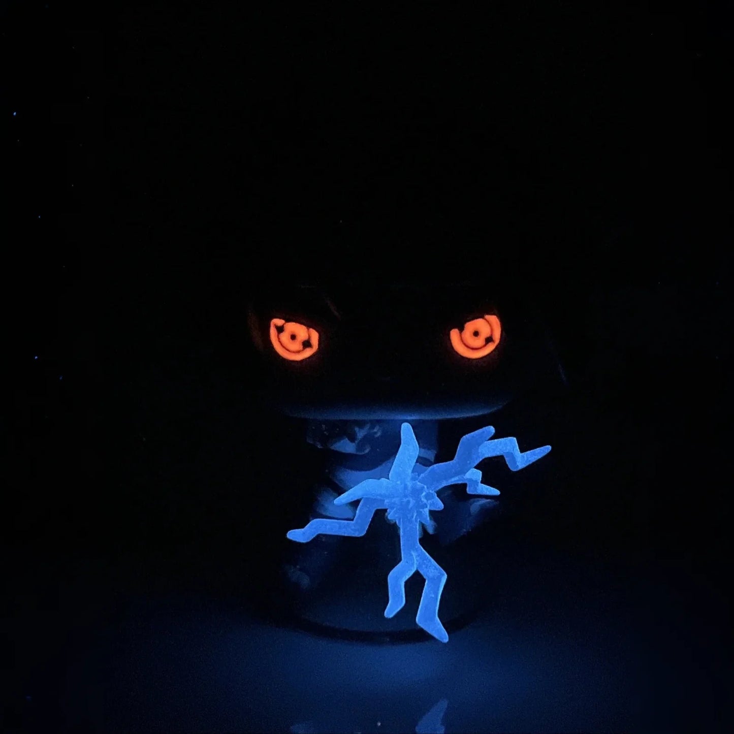 Anime Naruto Sasuke Uchiha Figure (Glow) #1969 FUNKO POP 4.5 inch Vinyl Figures Collectible Limited Edition Model Toy Gift