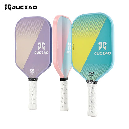 Pickleball Paddle Carbon Fiber Surface (CFS) High Grit & Spin with 16MM Polypropylene Honeycomb Core Suitable For Beginners