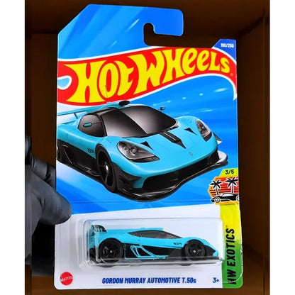 2025J Original Hot Wheels Car 1/64 Diecast Mercedes AMG Porsche Toyota GR86 Nissan Leaf Nismo Ferrari SF90 Stradale Toy for Boy